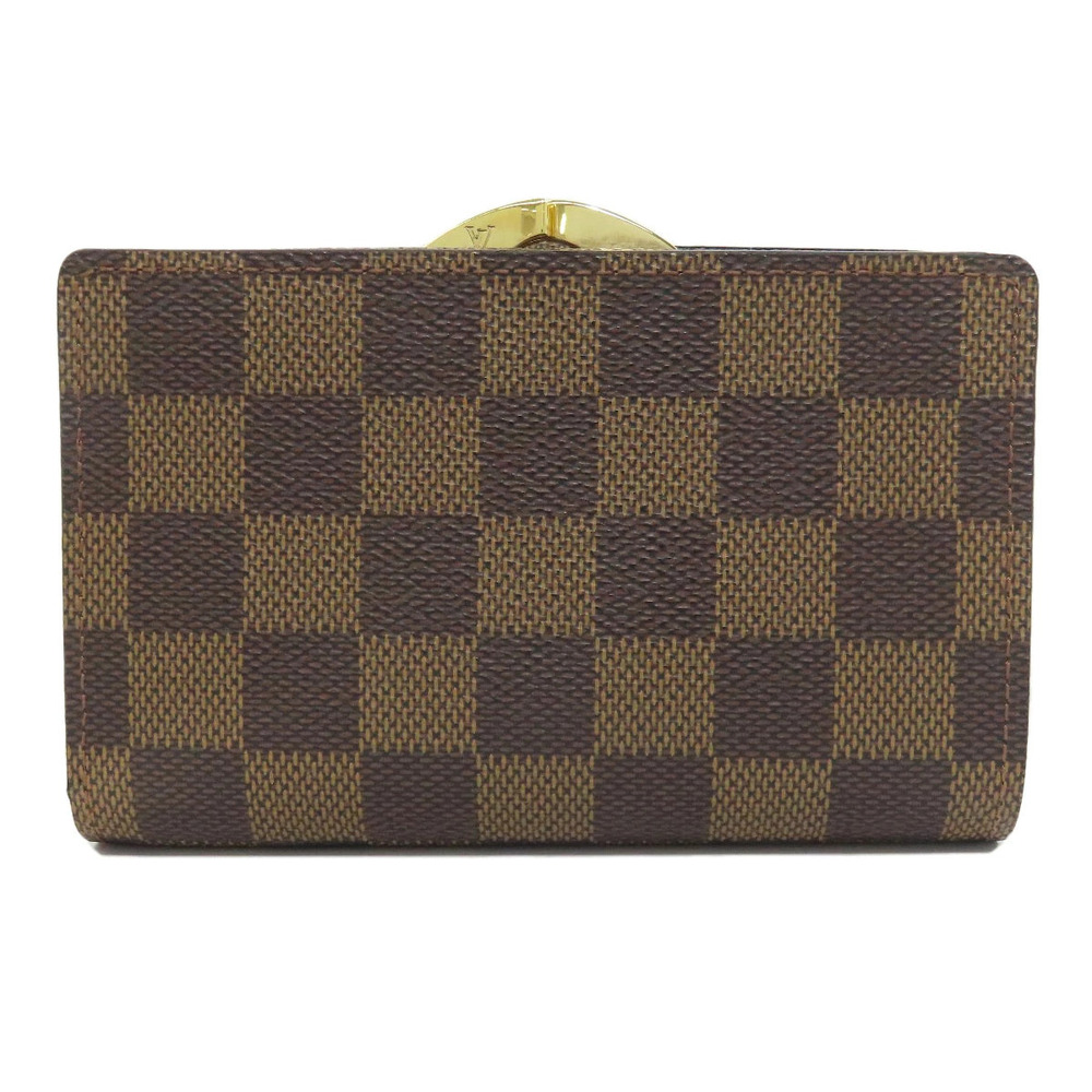 Louis Vuitton Wallet Viennois Portemonnaie Bi Canvas Damier fold Brown